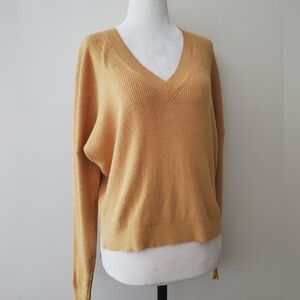 Anthropologie Sage the Label Waffle Knit Sweater